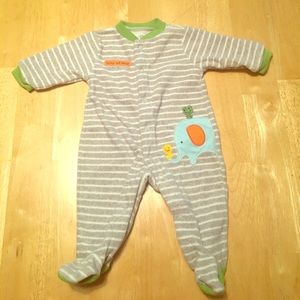 CARTER'S NB LONG SLEEVE JUMPSUIT